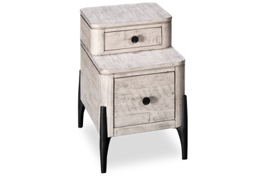 Zane 1 Drawer 1 Door Chairside Table with Storage