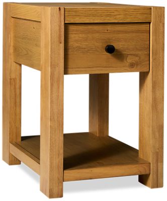 Davie 1 Side Chairside Table with Storage - Thumbnail 2