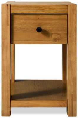 Davie 1 Side Chairside Table with Storage