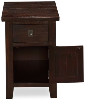 Kona Grove Cabinet Chairside Table with Storage
