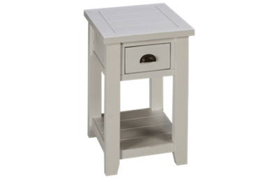 Artisan's Craft Chairside Table with Storage