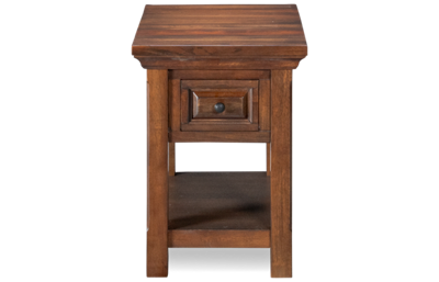 Hill Crest 1 Drawer Chairside Table with Storage