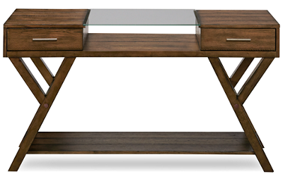 Lennox 2 Drawer Display Sofa Table with Storage