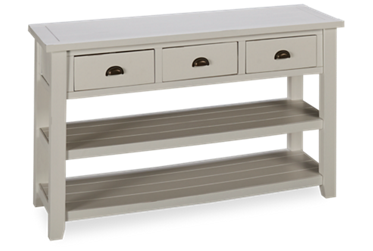 Artisan's Craft 3 Drawer Sofa Table with Storage