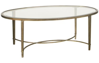 Copia Oval Cocktail Table