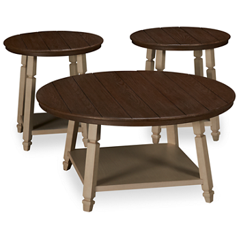 Bolanbrook 3 Piece Table Set