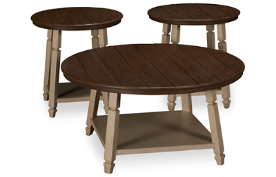Bolanbrook 3 Piece Table Set