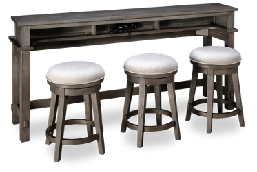 Farmhouse 4 Piece Console Bar Set