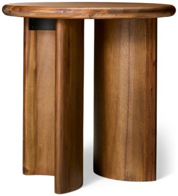 Paden End Table - Transitional Style - Acacia Wood Construction
