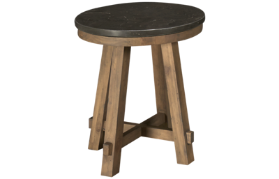 Riverside Weatherford Round End Table