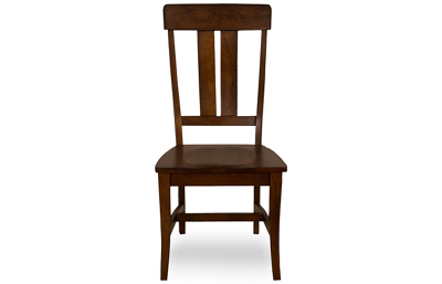 The District Splat Back Side Chair