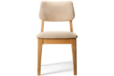 Transformer Eclipse Stackable Dining Chair - Ergonomic Design - Upholstered Seat & Backrest