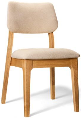 Transformer Eclipse Stackable Dining Chair - Ergonomic Design - Upholstered Seat & Backrest