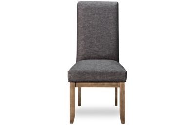 Pecan Upholstered Side Chair