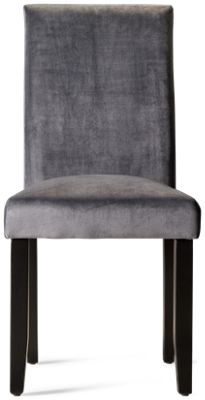 Napoli Side Chair - Soft Velvet Upholstery