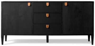 Primo Buffet - 3 Storage Drawers - 2 Doors - Tapered Legs