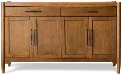 Hayleigh Sideboard - 2 Storage Drawers - 4 Doors - Adjustable Shelves - Wire Management - Modern Elegance