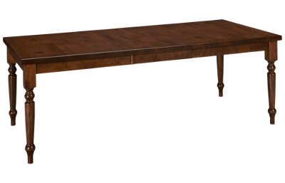 Cognac Table with Leaf