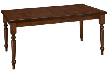 Cognac Table with Leaf
