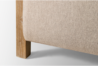 Gibson Long/Short Bench - Solid Wood Construction - Space-Saving Design - Durable Upholstery
