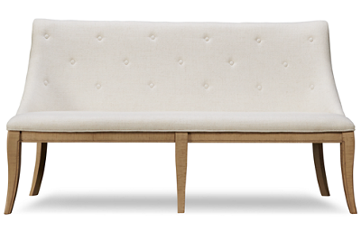 Harlow Upholstered Bench with Nailhead