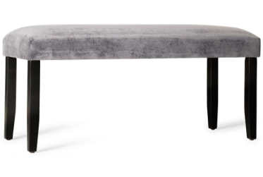 Napoli Dining Bench - Soft Velvet Upholstery