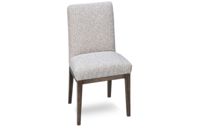 Dovetail Grey Upholstered Side Chair