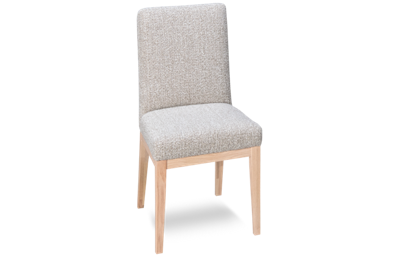 Dovetail Grey Upholstered Side Chair