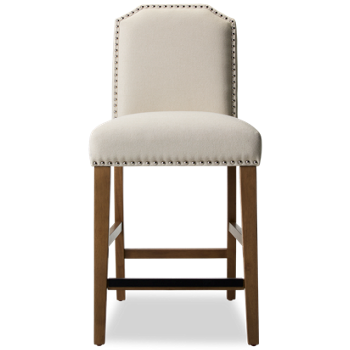 Mix-N-Match Counter Stool with Nailhead