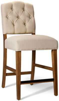 Mix-N-Match Button Tufted Counter Stool