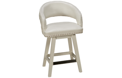 Hillsdale Furniture Swivel Counter Stool with Nailhead