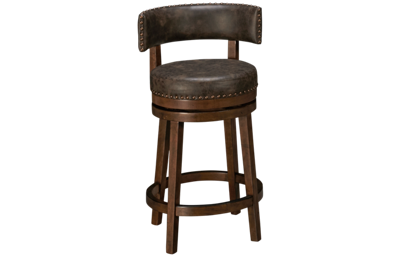 Hillsdale Furniture Swivel Counter Stool with Nailhead