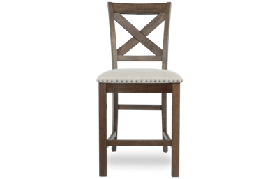 Moriville Counter Stool with Nailhead