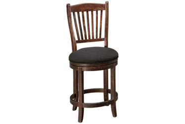 Champlain Upholstered Swivel Counter Stool