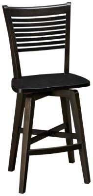 Davy's Grey Pub Swivel Counter Stool