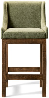 Tribute Bar Stool - 30" Seat Height - Soft Upholstery - Sloped Arms
