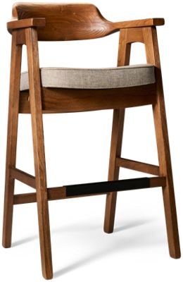 Mia Bar Stool – Cozy – Solid Hardwood Construction