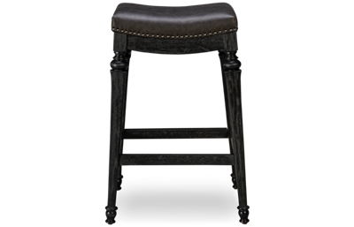 Vetrina Bar Stool with Nailhead