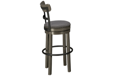 Caitbrook Swivel Bar Stool with Nailhead