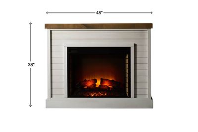 Legends Furniture Washington Mantel Fireplace - Thumbnail 3