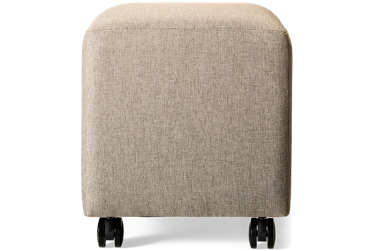 Gibson Bench/Stool With Casters - Space-Saving Design - Easy Mobility