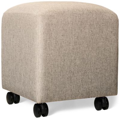 Gibson Bench/Stool With Casters - Space-Saving Design - Easy Mobility