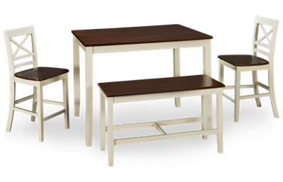Asbury Park Table 4 Piece Counter Height Dining Set