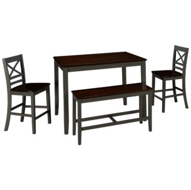 Jofran Asbury Park Jofran Asbury Park Table 4 Piece Counter Height Dining Set Jordan S Furniture