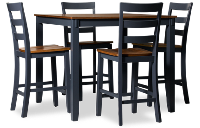 Gesthaven 5 Piece Counter Height Dining Set