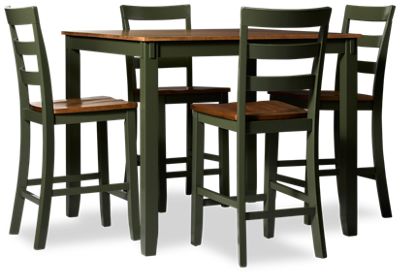 Gesthaven 5 Piece Counter Height Dining Set