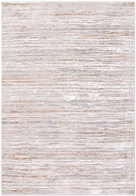 Obsession Area Rug – Transitional – Machine Woven – Cream/Red
