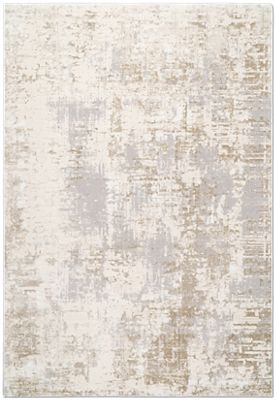 Azure Area Rug – Contemporary – Machine Woven - Ivory/Beige/Grey