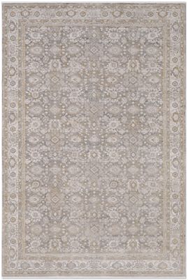 Lara Area Rug – Traditional – Machine Woven – Beige/Grey/Cream