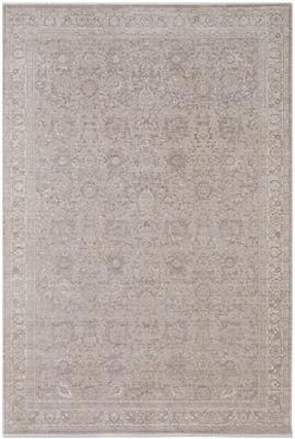 Lara Area Rug – Traditional – Machine Woven – Beige/Cream/Grey